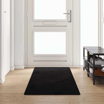 ARDEBO.de - Teppichläufer Schwarz 80 x 300 cm 100% Polypropylen Tuft
