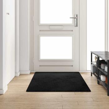ARDEBO.de - Teppichläufer Schwarz 100 x 200 cm 100% Polypropylen Tuft