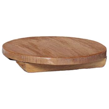Pflanzenhocker 3 Stk. Natur 29 x 29 x 3,5 cm Mahagoni Holz