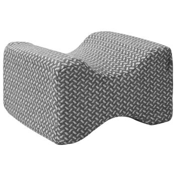 Knierolle Einfarbig Grau 26 x 21,5 x 15 cm Viscoschaum