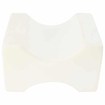 Knierolle Einfarbig Grau 26 x 21,5 x 15 cm Viscoschaum