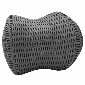 Nackenkissen Grau Viscoschaum 31 x 22 x 13 cm