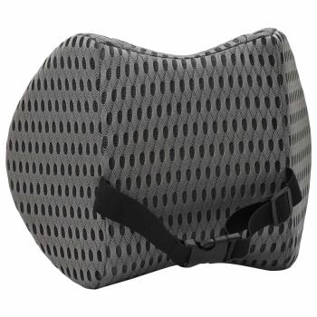 Nackenkissen Grau Viscoschaum 31 x 22 x 13 cm
