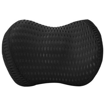 Nackenkissen Schwarz Viscoschaum 30,5 x 21,5 x 13 cm