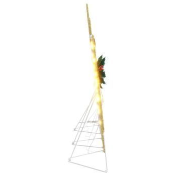LED Rentiere 3 Stk. Warmes Weiß 43 x 18 x 66 cm Stoff LEDs