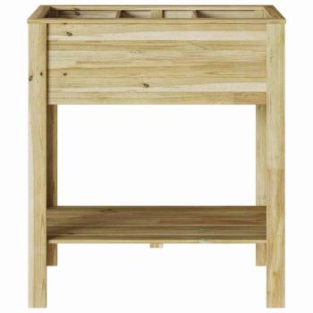 Hoher Pflanzer Braun 85,5 x 46,5 x 96 cm