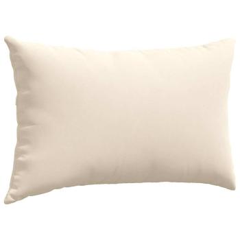 Sofakissen 2 stk. Stoff Beige 50 x 30 cm