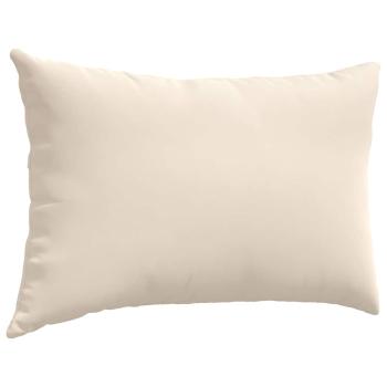Sofakissen 2 stk. Stoff Beige 60 x 40 cm