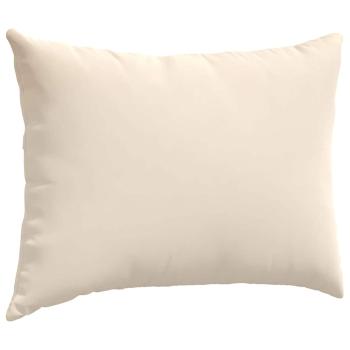 Sofakissen 2 stk. Stoff Beige 70 x 50 cm