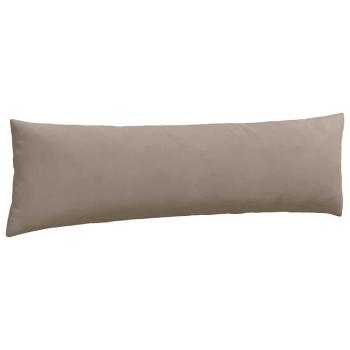 Sofakissen 2 stk. Stoff Taupe 145 x 40 cm