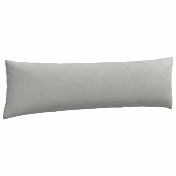 Sofakissen 2 stk. Stoff Hellgrau 145 x 40 cm