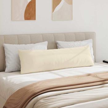 Sofakissen 2 stk. Stoff Beige 145 x 40 cm