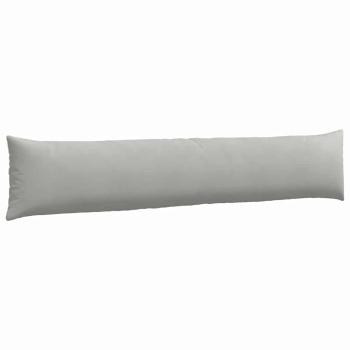 Sofakissen 2 stk. Stoff Hellgrau 200 x 40 cm