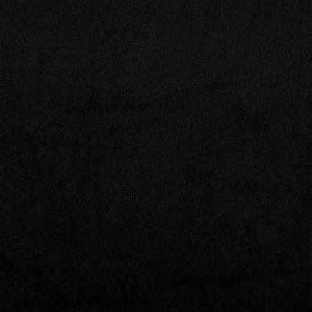 Sofakissen 2 Stück Schwarz 80 x 80 cm Stoff