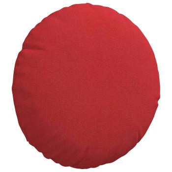 Sitzkissen 2 stk. Stoff Rot Ø30 x 13 cm