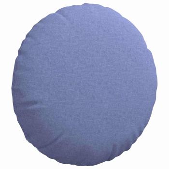 Sitzkissen 2 stk. Stoff Jeans blau Ø80 x 29 cm
