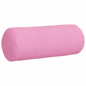 Bolsterkissen 2 stk. Stoff Rosa Ø 15 x 40 cm