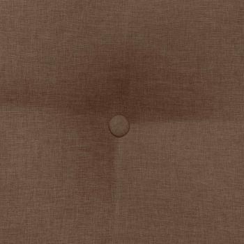 Rücken Kissen Braun 45 x 24 x 50 cm Stoff