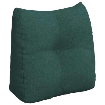 Rücken Kissen Dunkelgrün 45 x 24 x 50 cm Stoff