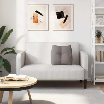 Rücken Kissen Taupe 45 x 24 x 50 cm Stoff