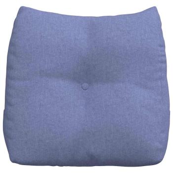 Rücken Kissen Jeans blau 45 x 24 x 50 cm Stoff