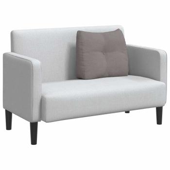 Rücken Kissen Taupe 60 x 24 x 50 cm Stoff
