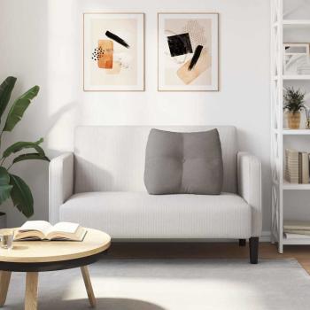Rücken Kissen Taupe 60 x 24 x 50 cm Stoff