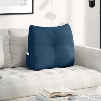 ARDEBO.de - Rücken Kissen Blau 60 x 24 x 50 cm Stoff