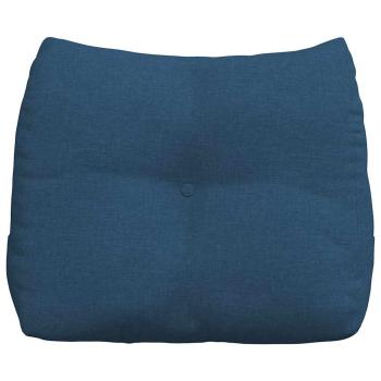 Rücken Kissen Blau 60 x 24 x 50 cm Stoff