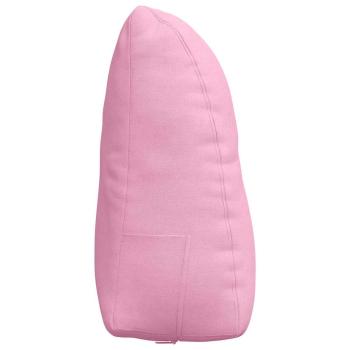Rücken Kissen Rosa 60 x 24 x 50 cm Stoff