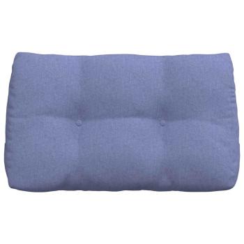 Rücken Kissen Jeans blau 80 x 24 x 50 cm Stoff
