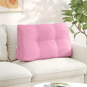 ARDEBO.de - Rücken Kissen Rosa 80 x 24 x 50 cm Stoff