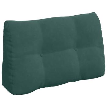 Rücken Kissen Dunkelgrün 80 x 24 x 50 cm Samt