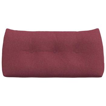 Rücken Kissen Weinrot 100 x 24 x 50 cm Stoff