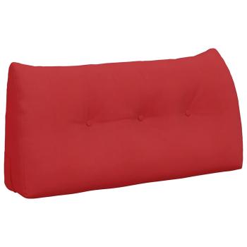 Rücken Kissen Rot 100 x 24 x 50 cm Stoff