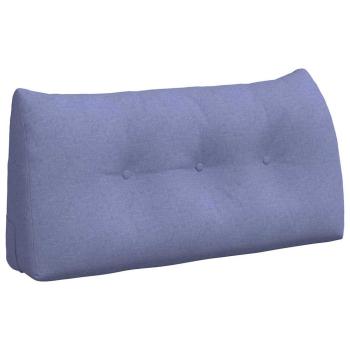 Rücken Kissen Jeans blau 100 x 24 x 50 cm Stoff