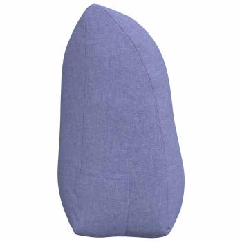 Rücken Kissen Jeans blau 100 x 24 x 50 cm Stoff