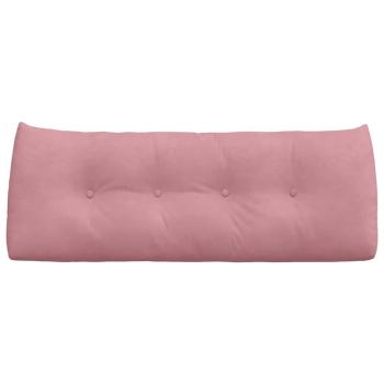 Rückenkissen Rosa 120 x 24 x 50 cm Samt
