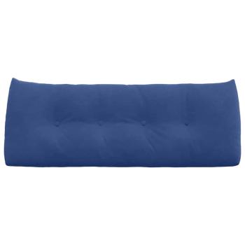 Rückenkissen Polizeiblau 120 x 24 x 50 cm Samt