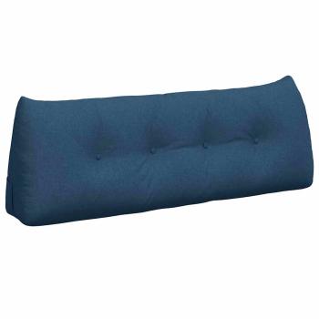 Rücken Kissen Blau 140 x 24 x 50 cm Stoff