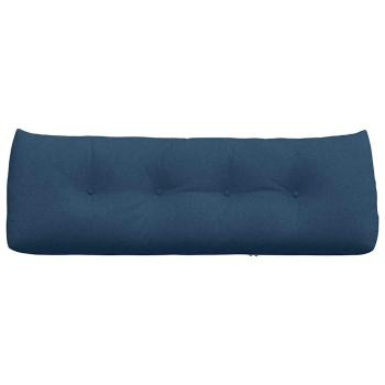 Rücken Kissen Blau 140 x 24 x 50 cm Stoff