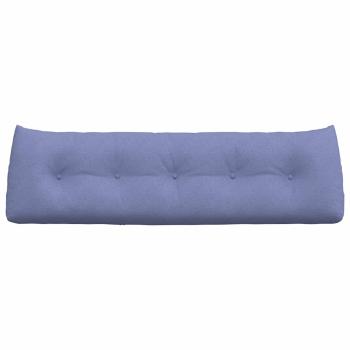 Rücken Kissen Jeans blau 160 x 24 x 50 cm Stoff