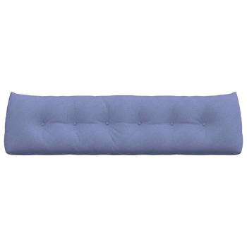Rücken Kissen Jeans blau 180 x 24 x 50 cm Stoff