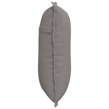 Rückenkissen Taupe 50 x 19 x 45 cm Stoff