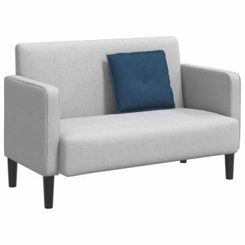 Rückenkissen Blau 50 x 19 x 45 cm Stoff