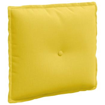 Rückenkissen Helles Gelb 50 x 19 x 45 cm Stoff