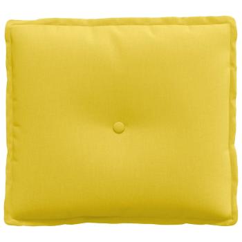 Rückenkissen Helles Gelb 50 x 19 x 45 cm Stoff