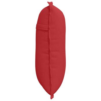 Rückenkissen Rot 50 x 19 x 45 cm Stoff