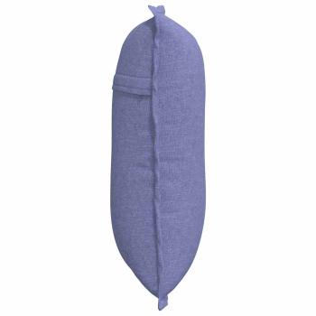 Rückenkissen Jeans blau 50 x 19 x 45 cm Stoff