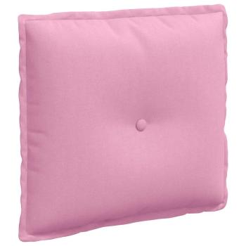 Rückenkissen Rosa 50 x 19 x 45 cm Stoff